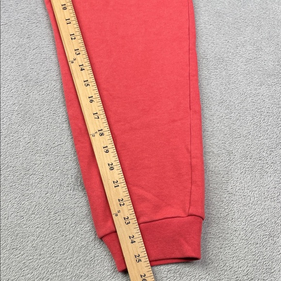 NEW Outerknown XS Organic Cotton Lyocell Red  Jogger Sweatpants. Drawstring - Picture 4 of 13